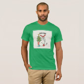 Santa Paws | rendierkat T-shirt (Voorkant volledig)