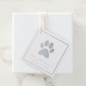 Santa Paws - schattig vakantiegeschenk label van d (Met doos)