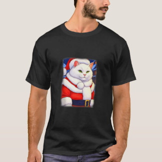 Santa Paws Schattigee Cat Claus Tanktop