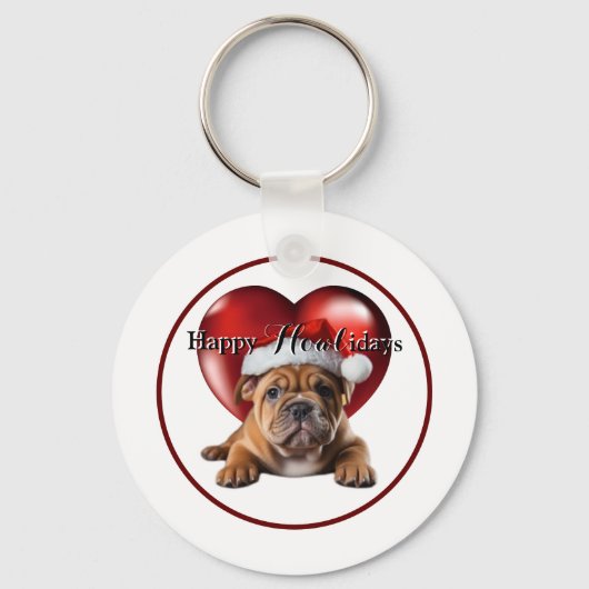 Santa Paws Sleutelhanger (Voorkant)