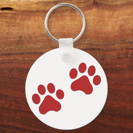 Santa Paws Sleutelhanger (Achterkant)