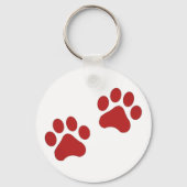 Santa Paws Sleutelhanger (Achterkant)