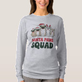 Santa Paws Squad T-shirt (Voorkant)