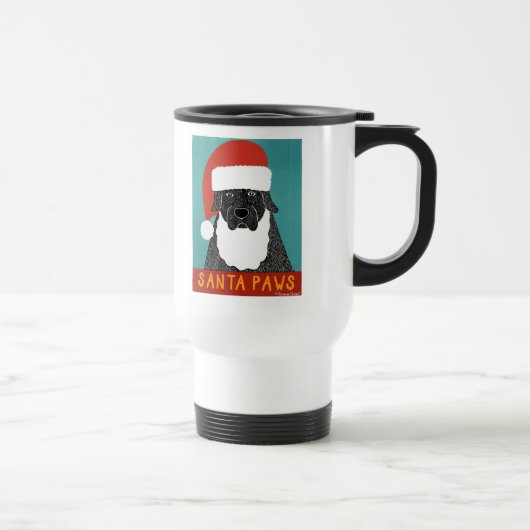 Santa Paws - Travel Mug_Stephen Huneck Reisbeker (Rechts)