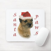 Santa Paws van de grens Muismat (Met muis)