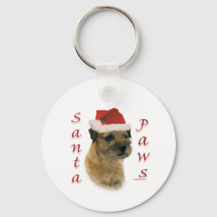 Santa Paws van de grens Sleutelhanger