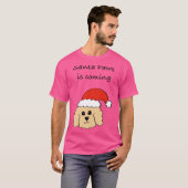 Santa Paws vintage T-shirt (Voorkant volledig)