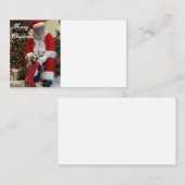 Santa Paws Visitekaartje (Voorkant / Achterkant)