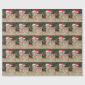 Santa Paws - Weimaraner Style - Inpakpapier (Vlak)