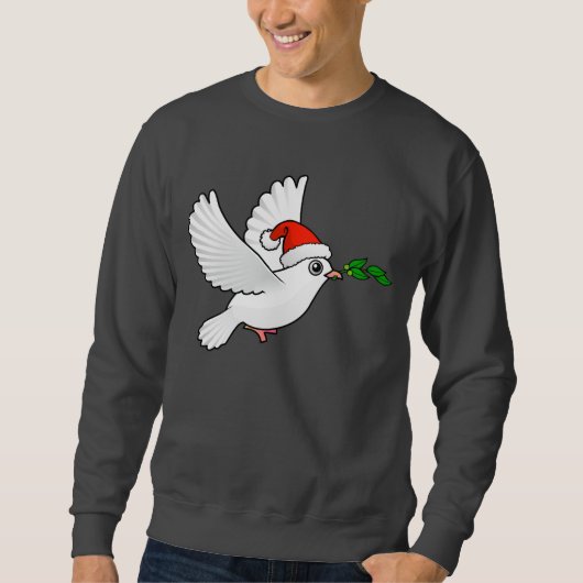 Santa Peace Dove Trui (Voorkant)