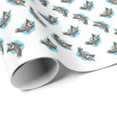 Santa Peli Cadeaupapier (Rol Hoek)