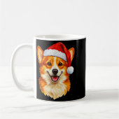 Santa Pembroke Welsh Corgi Christmas Welsh Corgi D Koffiemok (Links)