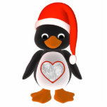Santa Penguin Custom Photo Holiday Ornament Fotobeeldje Ornament<br><div class="desc">Santa Penguin Aangepaste foto-versieruimte. Ziet er goed uit met elk decoratief thema. Zo schattig! Ideaal voor pinguïnverzamelaars. Vervang placeholder afbeelding met een foto van uw, past de klik aan om grootte en plaatsing van nodig aan te passen. Het nemen van zorg om geen deel van uw foto te verzekeren overschrijdt...</div>