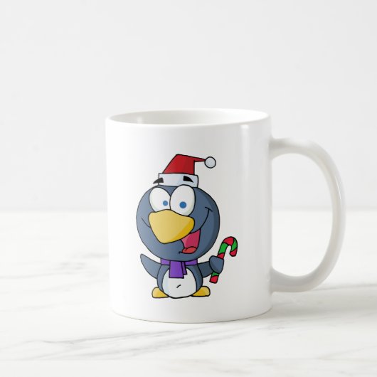 Santa Penguin met snoepriet Koffiemok (Rechts)