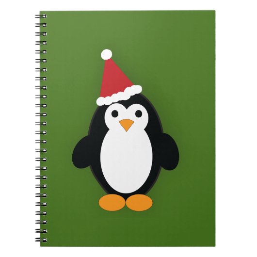 Santa Penguin Notitieboek (Voorkant)