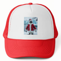 santa penguin pet