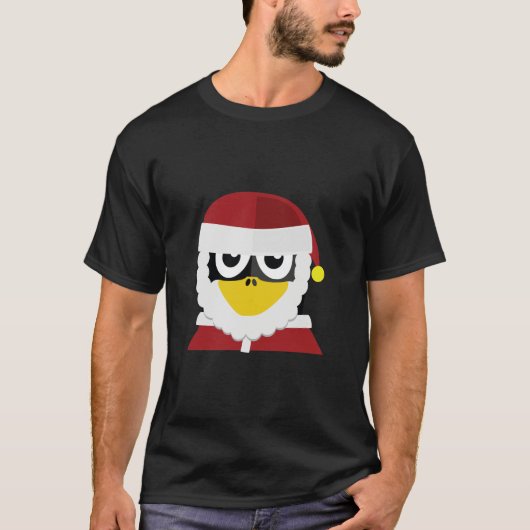 Santa Penguin T-shirt (Voorkant)