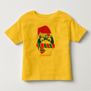 Santa Penguin Toddler T-shirt