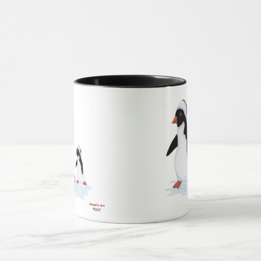 Santa Penguins Mok (Midden)