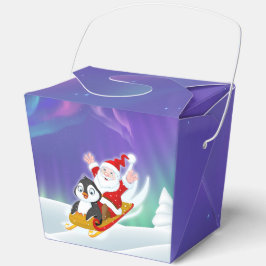 Santa & Penguins Winter Adventure Box Favoriete Bo Bedankdoosjes