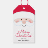 Santa Personalized Cadeaulabel (Voorkant)