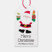 Santa Personalized Cadeaulabel (Achterkant)