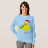 Santa Pet trompet chick T-shirt (Voorkant volledig)