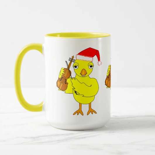 Santa Pet Viool Chick Mok (Links)