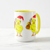 Santa Pet Viool Chick Mok (Voorkant rechts)