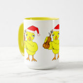 Santa Pet Viool Chick Mok (Voorkant links)
