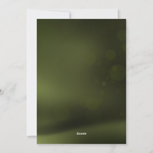 Santa Photo kerstKaart (Achterkant)