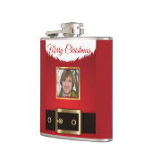 Santa Photo Vinyl Wrapped Kolf Heupfles (Links)