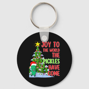 Santa Pickle Kerstboom Lichten Leuk augurk Gift Sleutelhanger