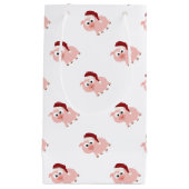 Santa Pig Klein Cadeauzakje (Voorkant)