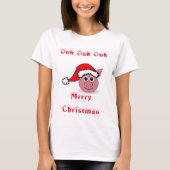 Santa Piggy T-shirt (Voorkant)