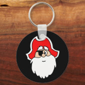 Santa Pirate-Sleutelhanger Sleutelhanger (Voorkant)