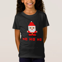 Santa Pixel Art 4 T-shirt