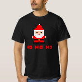 Santa Pixel Art 4 T-shirt (Voorkant)