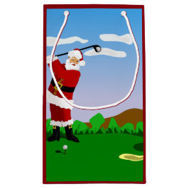 Santa Play Golf Klein Cadeauzakje