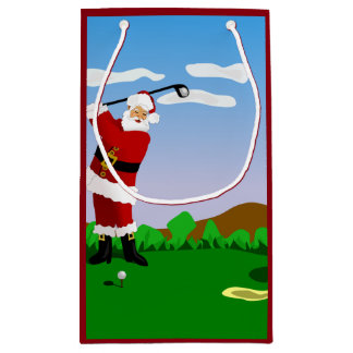 Santa Play Golf Klein Cadeauzakje