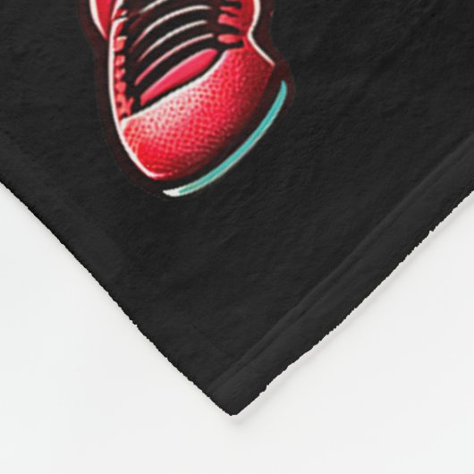 Santa Playing American Football Christmas Women Me Fleece Deken (Hoek)