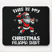 Santa Playing American Football, This Is My Christ Muismat (Voorkant)