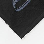 Santa Playing Trombone Funny Holiday Chrismas Xmas Fleece Deken (Hoek)