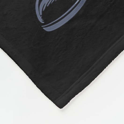 Santa Playing Trombone Funny Holiday Chrismas Xmas Fleece Deken (Hoek)