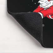 Santa Playing Volleyball Christmas Pajama Cool Srt Muismat (Hoek)