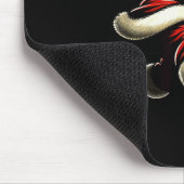 Santa Plays Soccer Srts, Xmas Christmas Women Men Muismat (Hoek)