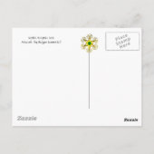 SANTA PLAYSAX, MUSISCHE CHRISTMAS PARTIJ BRIEFKAART (Achterkant)