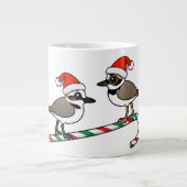 Santa Plovers Grote Koffiekop (Voorkant)