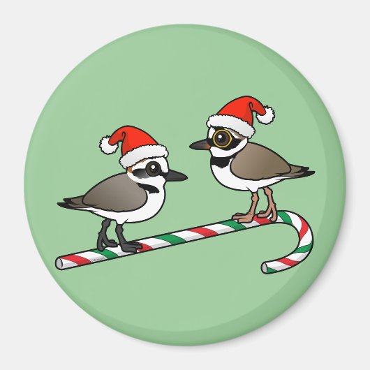 Santa Plovers Magneet (Voorkant)