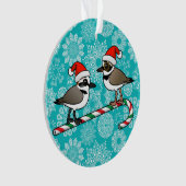 Santa Plovers Ornament (voorkant)